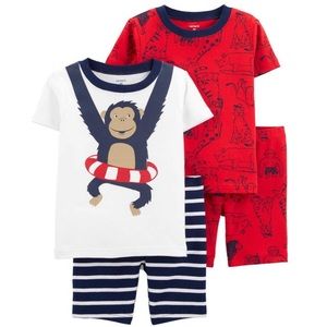 🆕 NWT Carter’s boys 4 piece pajamas